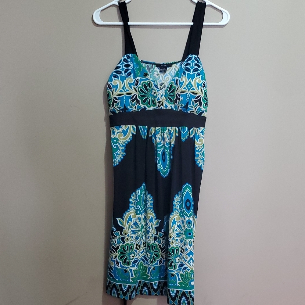 Majora Floral Print Sleeveless Dress Size XL
